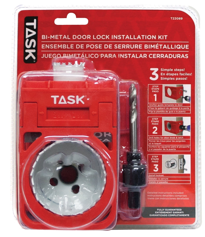 TASK T22089 Door Lock Installation Kit