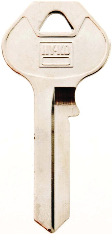Hy-Ko 11010M14 Key Blank, Brass, Nickel, For: Master Vehicle Locks, M14 Key Number, Pack of 10