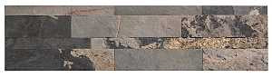 Aspect A9081 Wall Tile, Natural Stone, Gray/Medley Slate, Pack of 5