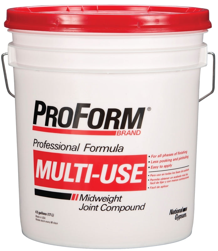 Proform JT0043/50002466 Multi-Use Joint Compound, Paste, Gray, 4.5 gal