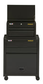 STANLEY STST22656BK Tool Chest and Cabinet, 10,227 cu-in, 26-1/2 in OAW, 43-1/2 in OAH, 14 in OAD, Steel, Black
