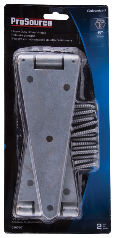 ProSource HSH-G08-C2PS Strap Hinge, 2.8 mm Thick Leaf, Steel, 180 Range of Motion