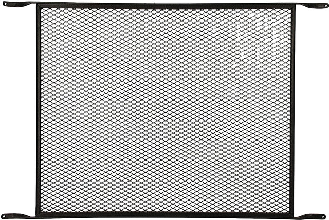 M-D 33381 Door Grill, 20.38 in W, 34-1/4 in H, Aluminum, Bronze