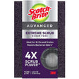Scotch-Brite Extreme Scrub Heavy Duty Scouring Pad For Grill 4.4 in. L 2 pk, Pack of 6