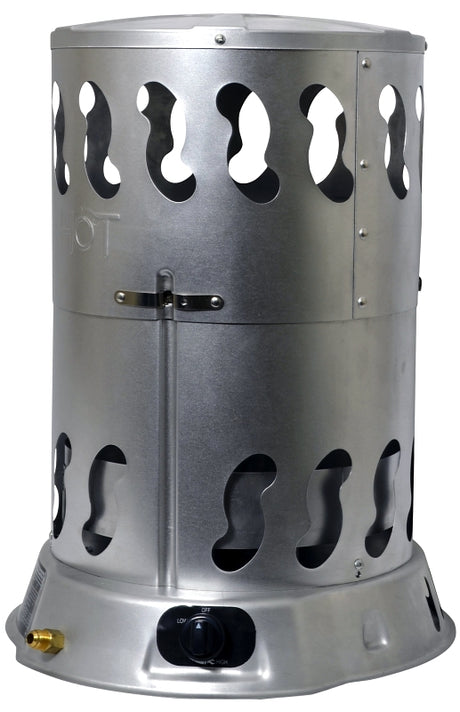 Mr. Heater F270490 Convection Heater, 20 lb Fuel Tank, Propane, 30000 to 80000 Btu, 2000 sq-ft Heating Area
