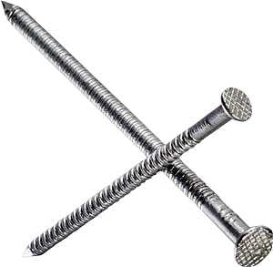 Simpson Strong-Tie S12PTD1 Deck Nail, 12D, 3-1/4 in L, 304 Stainless Steel, Bright, Full Round Head, 1/lb