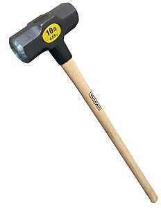 Vulcan 0633743 Sledge Hammer, Wood Handle, 10 lb, Pack of 2
