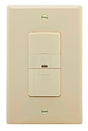 Eaton Wiring Devices OS306U-LA-K Motion Sensor Switch, 120 V, 1 -Pole, Motion Sensor, 180 deg Sensing, Light Almond