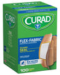 Curad CUR0700RB Adhesive Bandage, Fabric Bandage, Tan
