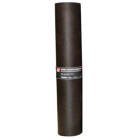 Grip-Rite 3 ft. W X 144 ft. L Asphalt Smooth Saturated Organic Felt Paper 15 lb Black