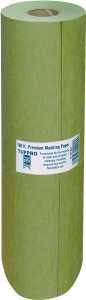 Trimaco EasyMask 12209 Trim Masking Paper, 180 ft L, 9 in W, Green
