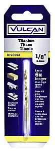 Vulcan 218571OR Jobber Drill Bit, 1/8 in Dia, 2-3/4 in OAL, Straight Shank