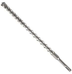 Bosch Bulldog HCFC2103 Rotary Hammer Drill Bit, 5/8 in Dia, 12 in OAL, Milled U Flute, 4-Flute, 25/64 in Dia Shank