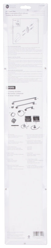 Boston Harbor 3624-35-07-SOU Towel Bar, 24 in L Rod, Venetian Bronze, Surface