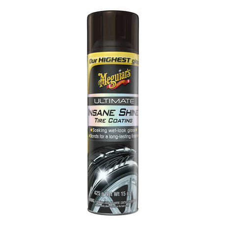 Meguiar's Ultimate Insane Shine Gloss Tire Coating 15 oz, Pack of 6