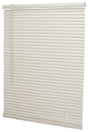 Simple Spaces PVCMB-3AA Blind, 64 in L, 27 in W, Vinyl, Alabaster