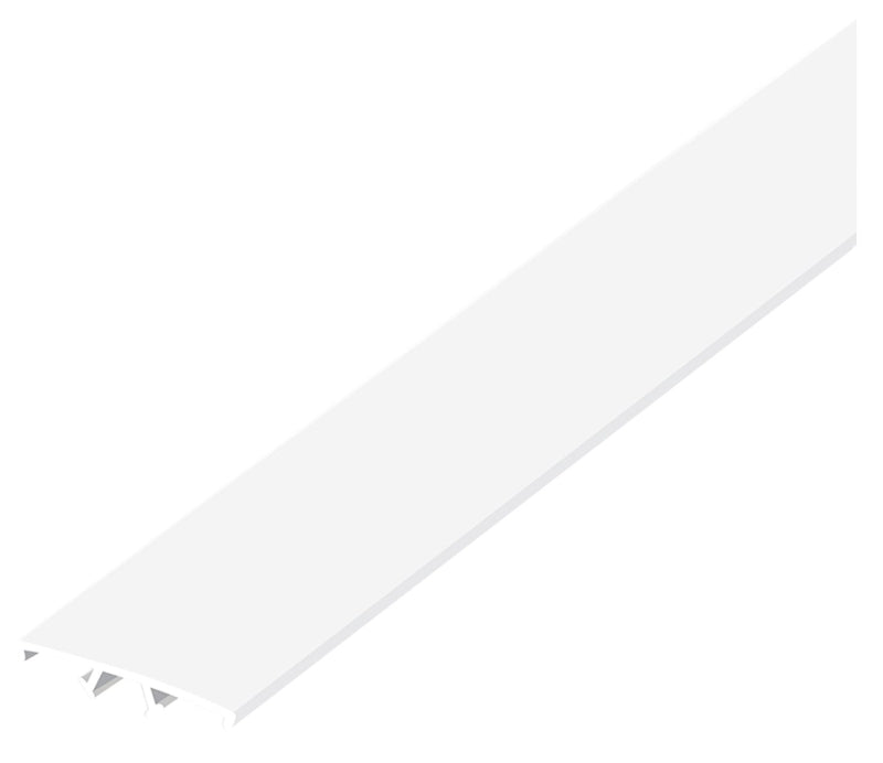 Screen Tight WCAP38 Porch Screening Cap, 3-1/2 in x 8 ft Dimensions, Vinyl, White, Pack of 20