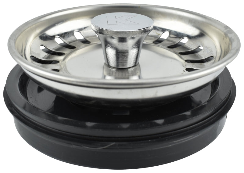 Plumb Pak K5462PC Garbage Disposal Strainer/Stopper, Steel, Chrome