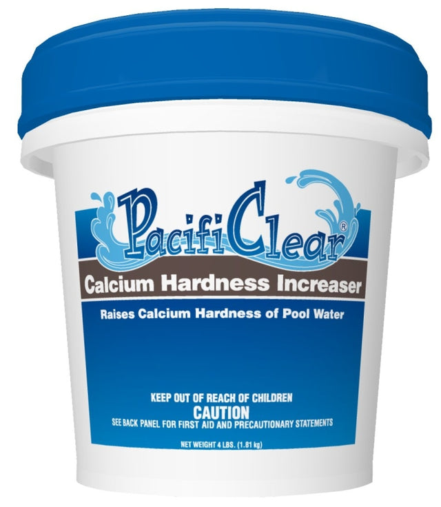 PacifiClear F086004032PC Calcium Hardness Increaser, 4 lb Pail, White