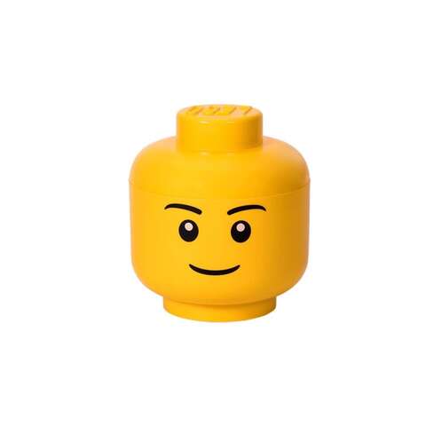 LEGO Storage Head Yellow 2 pc, Pack of 3