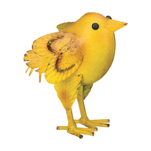 Regal Art & Gift Yellow Metal 4.5 in. H Napa Chick Statue, Pack of 4