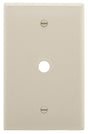 Eaton Wiring Devices PJ11LA Wallplate, 4.87 in L, 3.12 in W, 1 -Gang, 1 -Port, Polycarbonate, Light Almond
