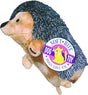 Zoobilee 07610 Dog Toy, L, Hedgehog, Synthetic Fabric, Multi-Color