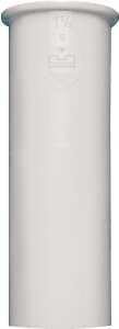 Plumb Pak PP10-4W Sink Tailpiece, 1-1/2 in, 4 in L, PVC, White
