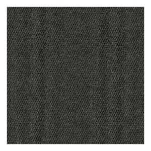 Foss Floors 7ND4N0916PK Carpet Tile, 18 in L Tile, 18 in W Tile, Hobnail Pattern, Pattern, Black Ice