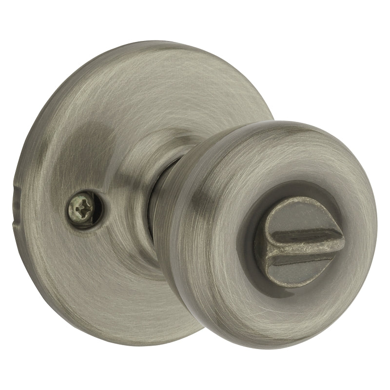 Kwikset 400T 5RCLRCSK3BX Entry Knob, Antique Brass, K3 Keyway, 3 Grade, Pack of 3