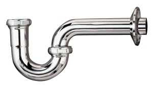 Plumb Pak PP100CP P-Trap, 1-1/4 in, Slip Joint, 22 ga Thick Wall