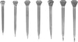 Diamond Farrier D412RACE1N Horseshoe Nail, 4-1/2 in, Steel