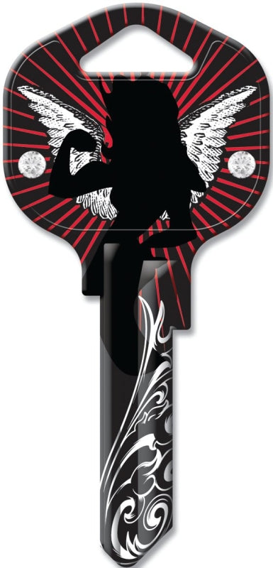 Hy-Ko 16005KW1-FRBL Key Blank, Fairy Blink, For: Kwikset KW1, Titan KW10 Keyways, Pack of 5