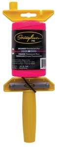 Stringliner 24462 Line Reel, 500 ft L Line, Fluorescent Pink Line, 1 in Dia