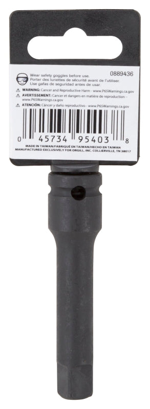 Vulcan MT6580301 Drive Extension, 3 in L, Black Phosphate