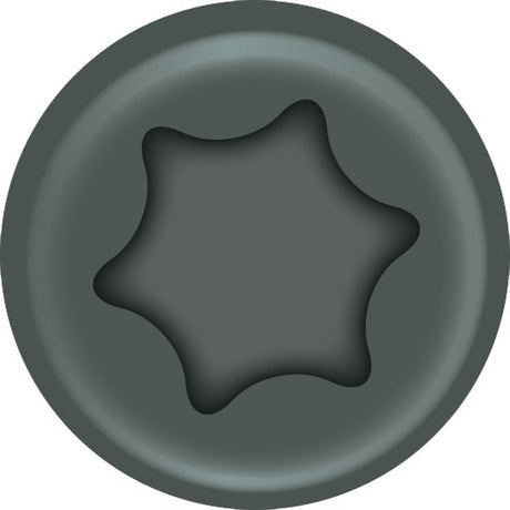 ProFIT 297198/281198 Deck Screw, #10 Thread, 3-1/2 in L, Coarse Thread, Bugle Head, Sharp Point, Combo Drive, Gray