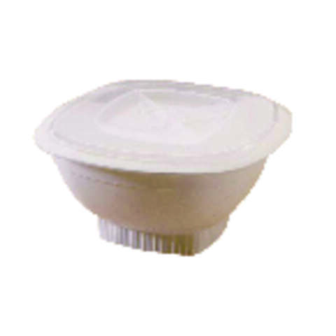 Nordic Ware White Plastic Microwave Popcorn Popper 12 cups