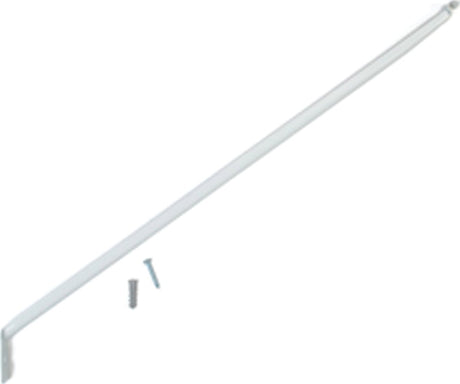 ClosetMaid 71924 Support Bracket, 16 in L, 2 in H, Steel, White, Pack of 36