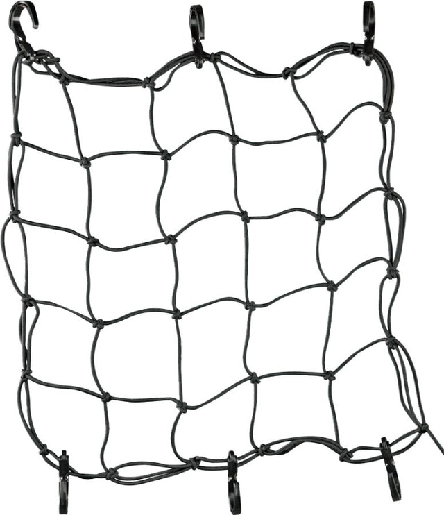 ProSource FH92105 Cargo Net, 30 in L, 15 in W, Rubber, Black