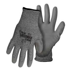 Boss Blade Defender 7000L Gloves, L, 28.05 in L, PU Coating, Glass Fiber/HPPE/Polyester/Spandex Glove
