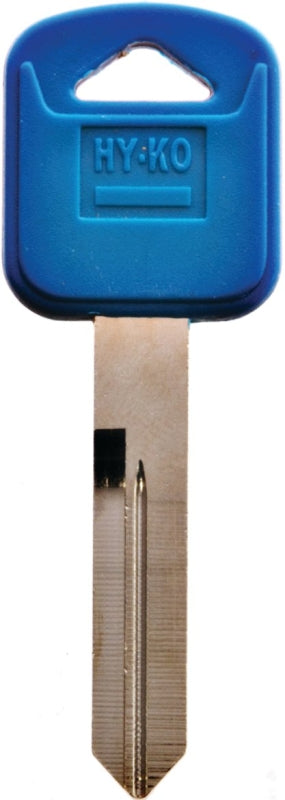 Hy-Ko 13005H75PB Key Blank, Brass/Plastic, For: Ford Vehicle Locks, Nickel, Pack of 5
