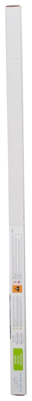 Simple Spaces PVCMB-13AA Blind, 64 in L, 43 in W, Vinyl, Alabaster, Pack of 4