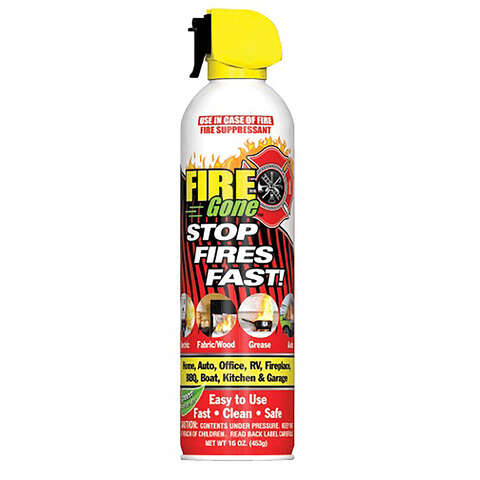 Fire Gone 16 oz Fire Suppressor For Household, Pack of 6