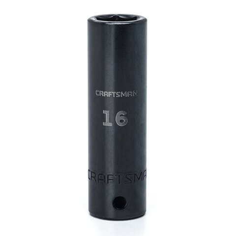 Craftsman 1/4 in. X 3/8 in. drive SAE 6 Point Standard Hex Bit Socket 1 pc