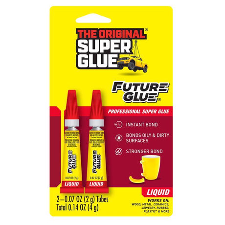 The Original Super Glue Future Glue Super Strength Clear All Purpose Super Glue 2 pk, Pack of 12