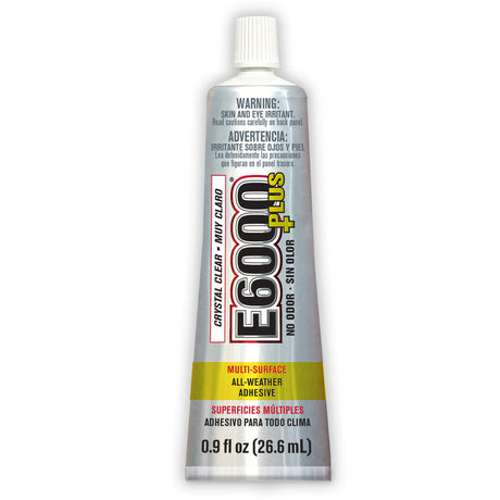 E6000 High Strength Clear All-Weather Adhesive 0.9 oz