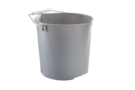 Quickie 11 qt Bucket Gray, Pack of 6