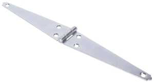 ProSource LSH-Z06-013L Strap Hinge, 1.8 mm Thick Leaf, Steel, 180 Range of Motion, Screw Mount Mounting, Pack of 10