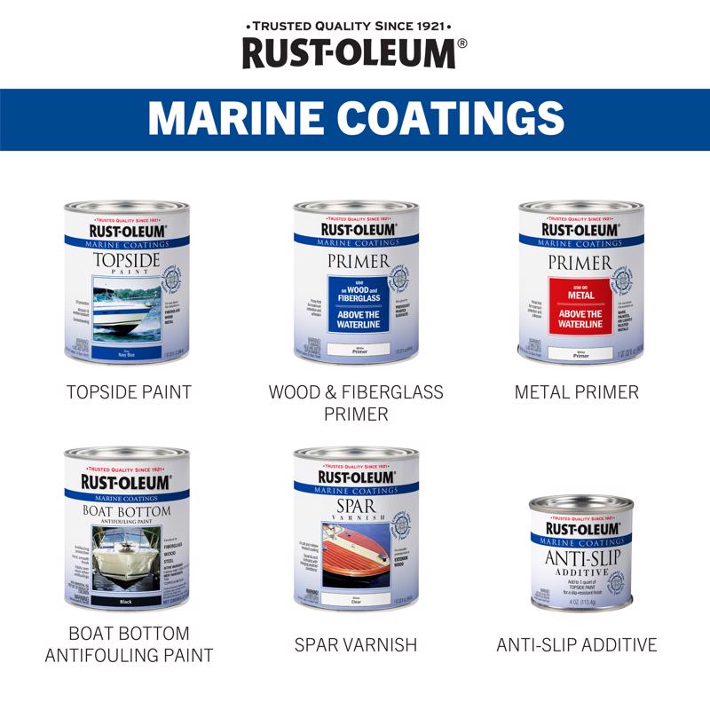 Rust-Oleum Gloss Clear Oil-Based Marine Spar Varnish 1 qt