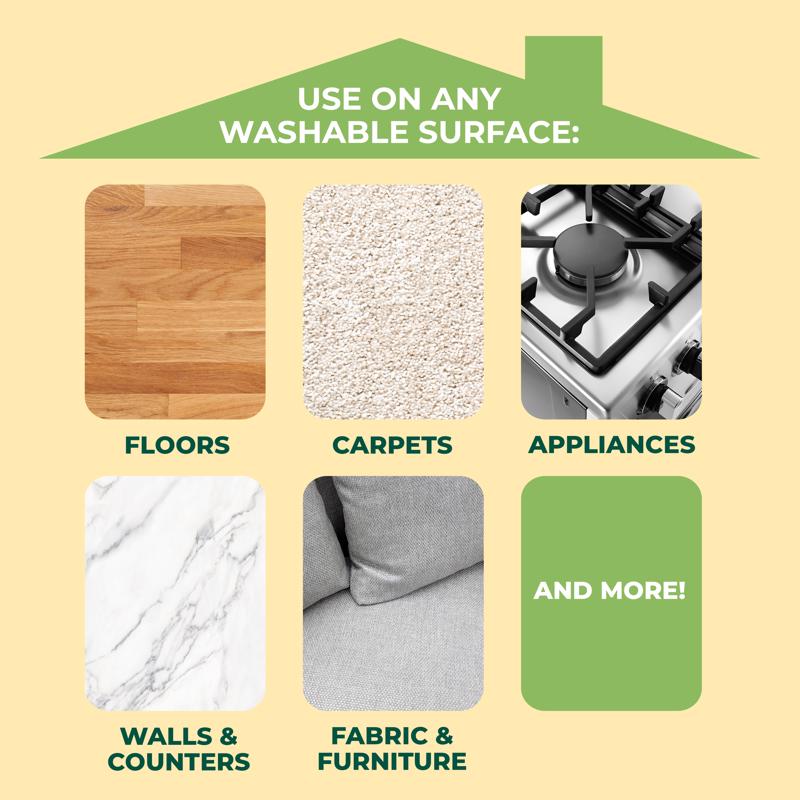 Simple Green 3010001214003 All-Purpose Cleaner, 32 oz Spray Bottle, Liquid, Lemon, Yellow